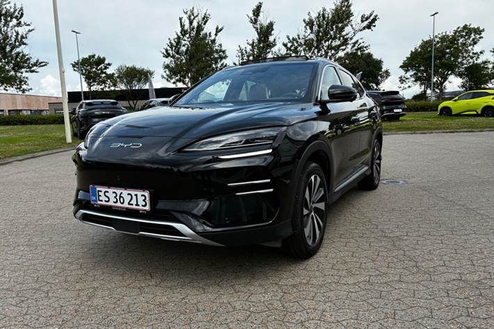 Sort BYD Seal U fra 2024
