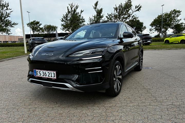 Sort BYD Seal U fra 2025 set udefra