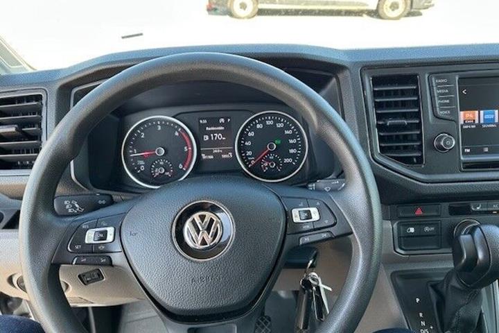 Hvid VW Crafter 35 fra 2019