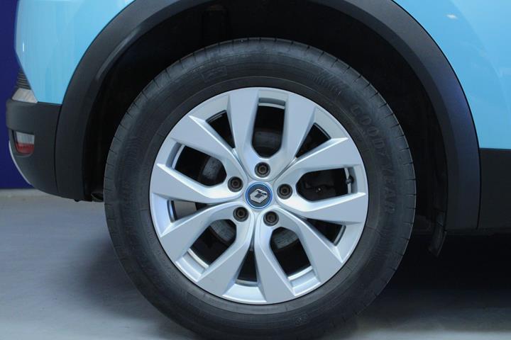 Blå Renault Captur fra 2021