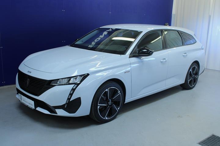 Hvid Peugeot E-308 fra 2025