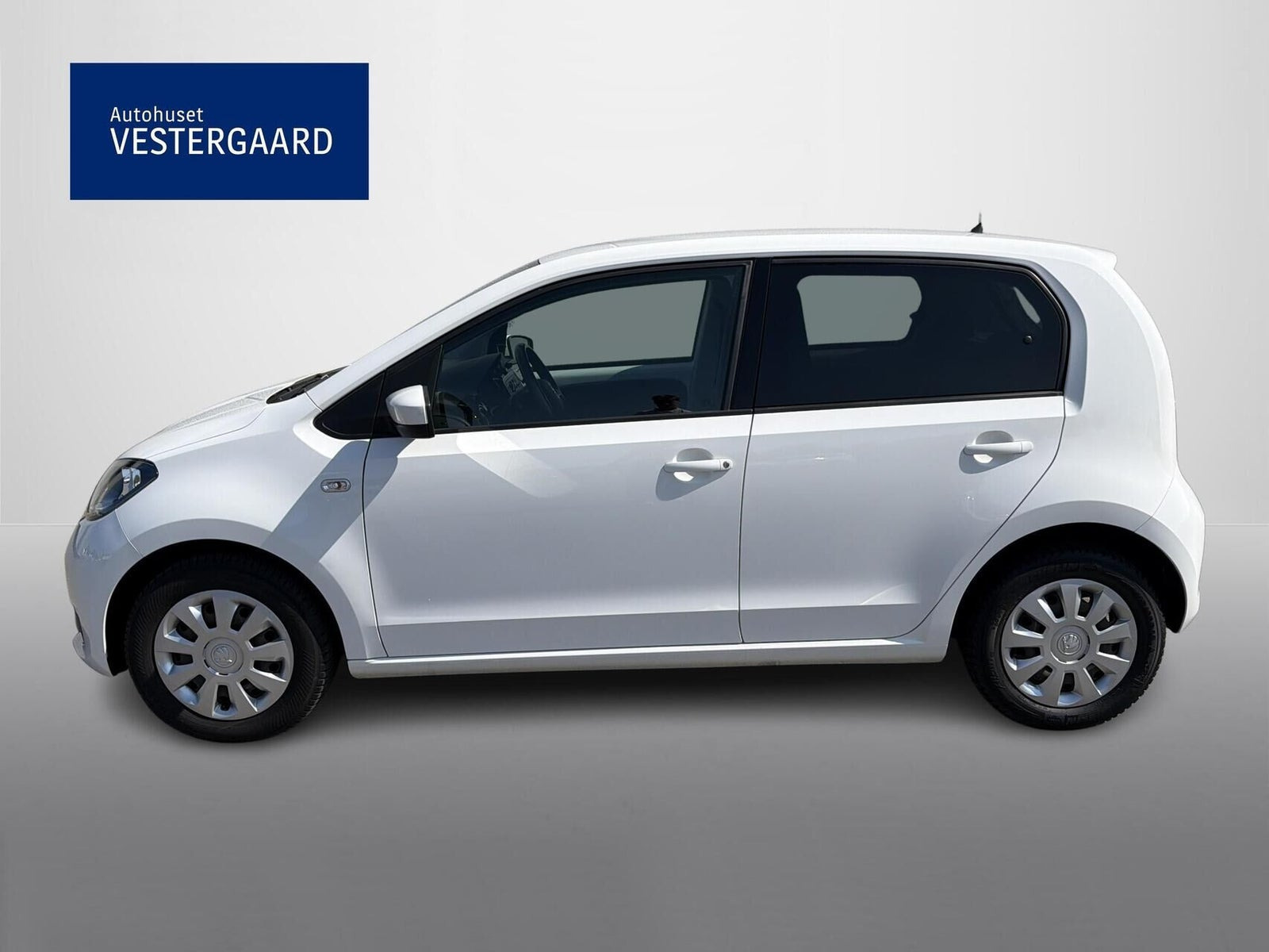 Hvid Skoda Citigo fra 2019