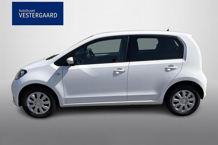 Hvid Skoda Citigo fra 2019