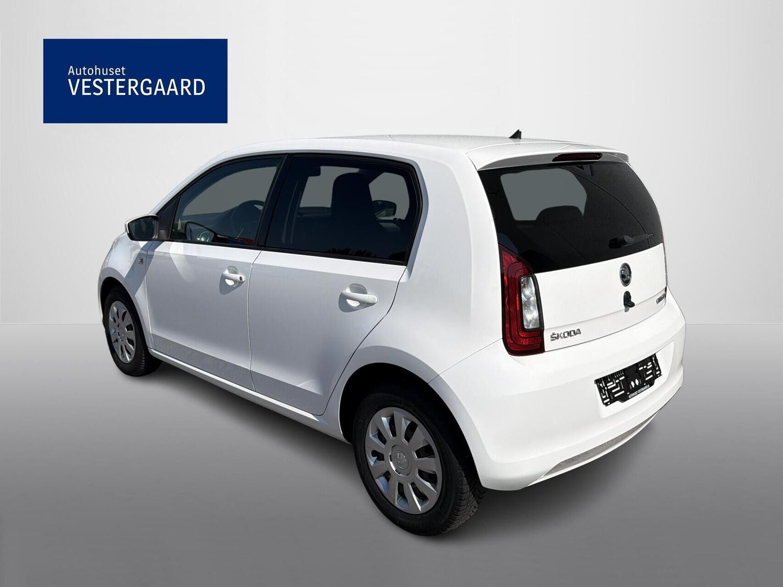 Hvid Skoda Citigo fra 2019