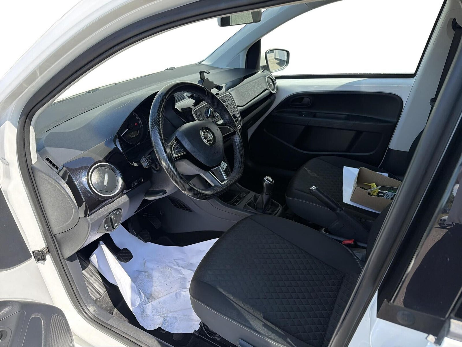 Hvid Skoda Citigo fra 2019