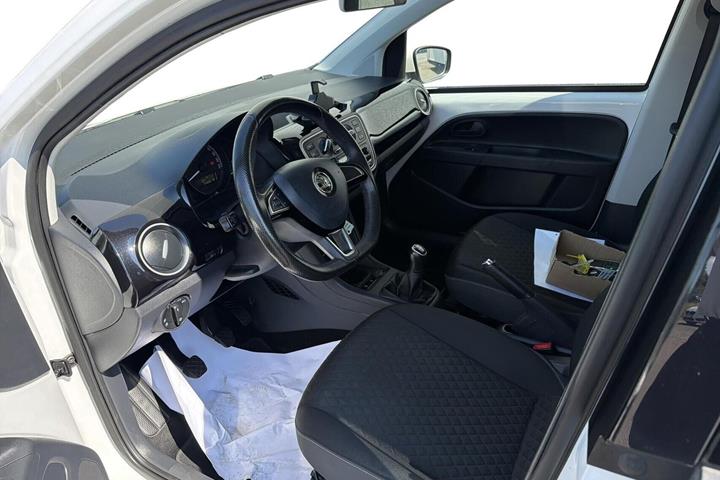 Hvid Skoda Citigo fra 2019