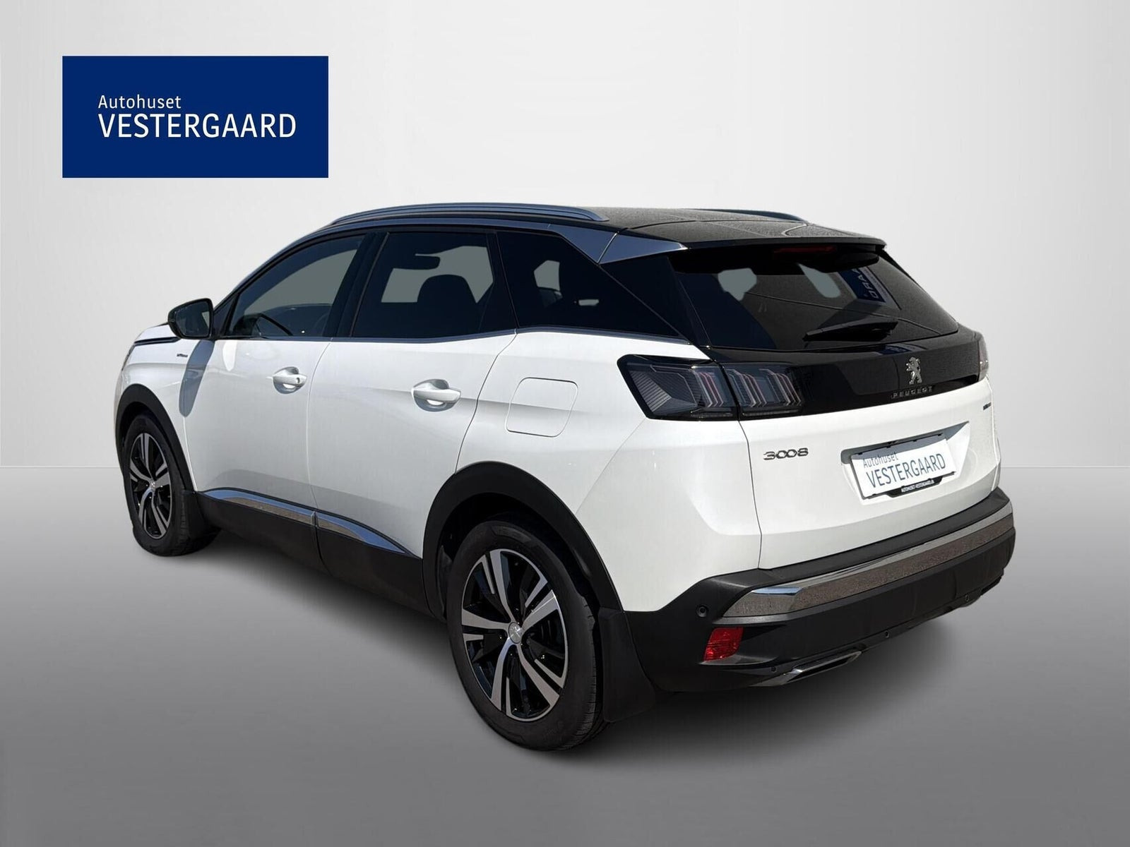Hvid Peugeot 3008 fra 2020