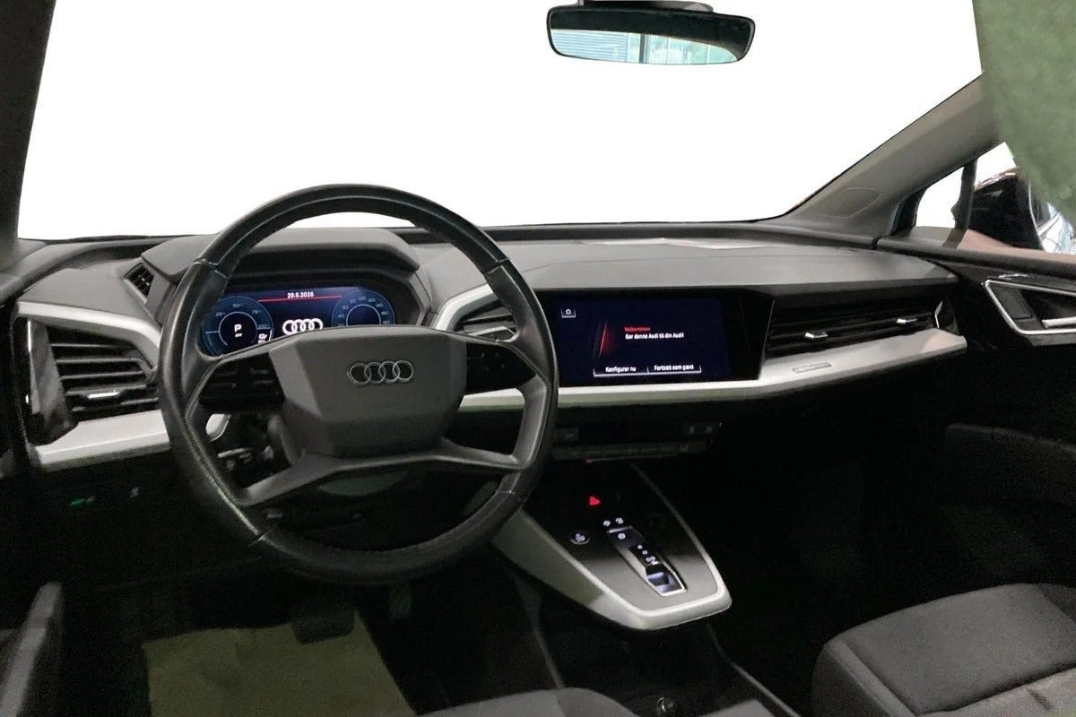 Sort Audi Q4 e-tron fra 2022