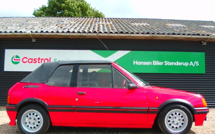 Peugeot 205 1,6 CTi Cabriolet