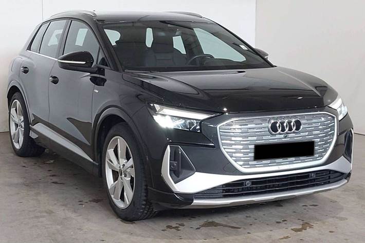 Sort Audi Q4 e-tron fra 2023