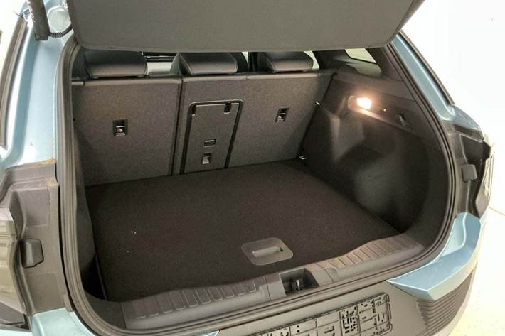 Blå Ford Explorer fra 2025