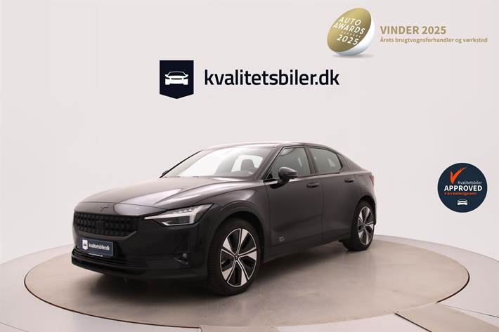 Sort Polestar 2 fra 2023