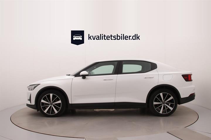 Hvid Polestar 2 fra 2023