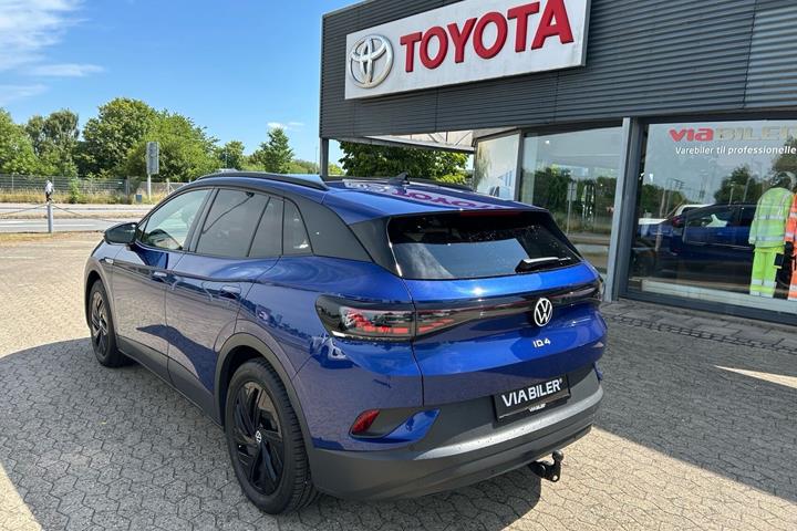Blå VW ID.4 fra 2021