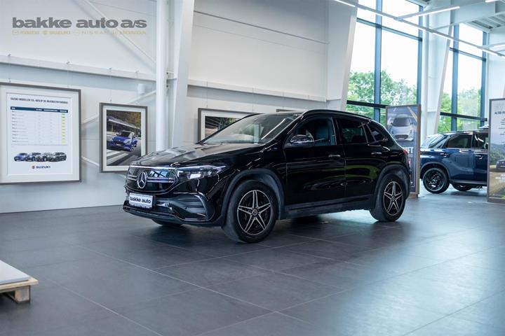 Sort Mercedes EQA 250+ fra 2022