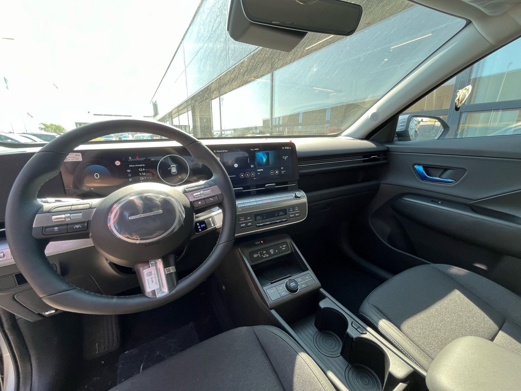 Sølv Hyundai Kona fra 2026
