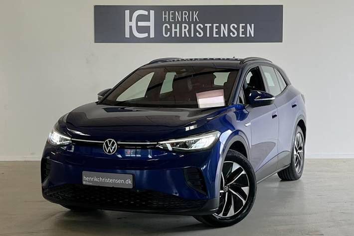 Blå VW ID.4 fra 2023