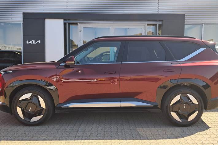 Rød Kia EV5 fra 2026