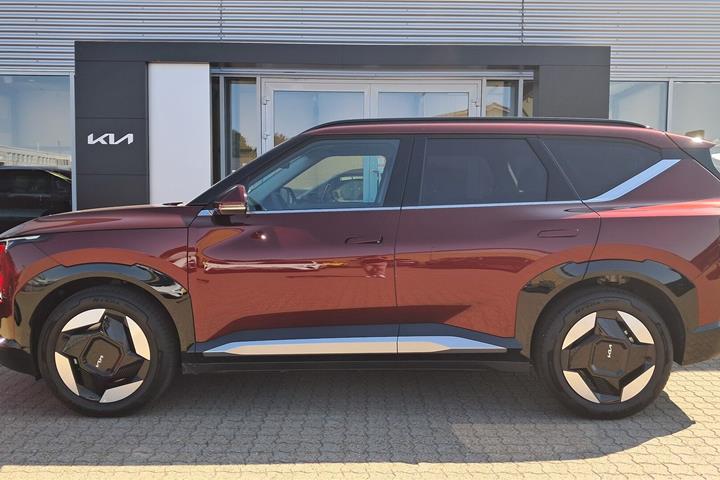 Rød Kia EV5 fra 2026