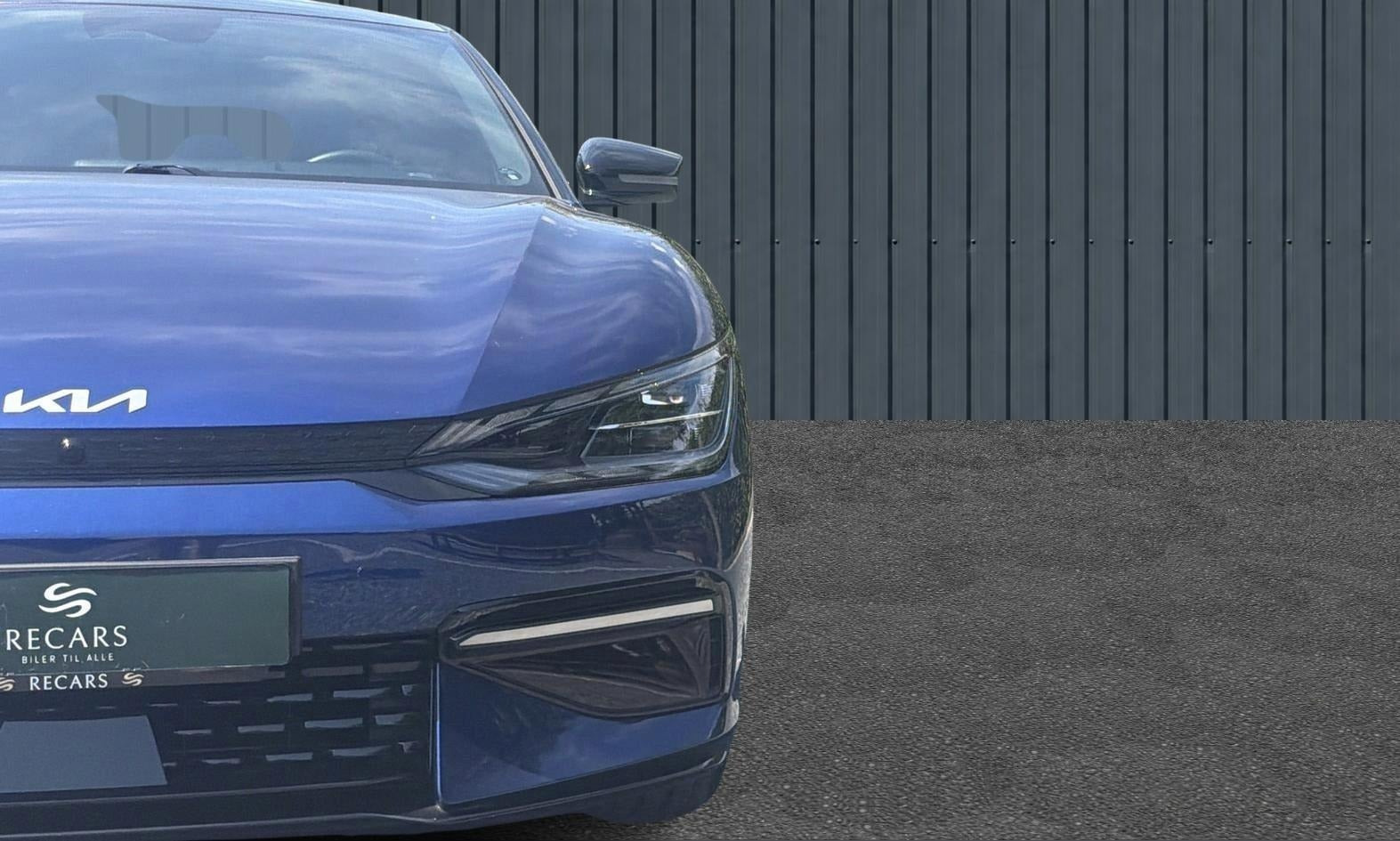 Blå Kia EV6 fra 2024