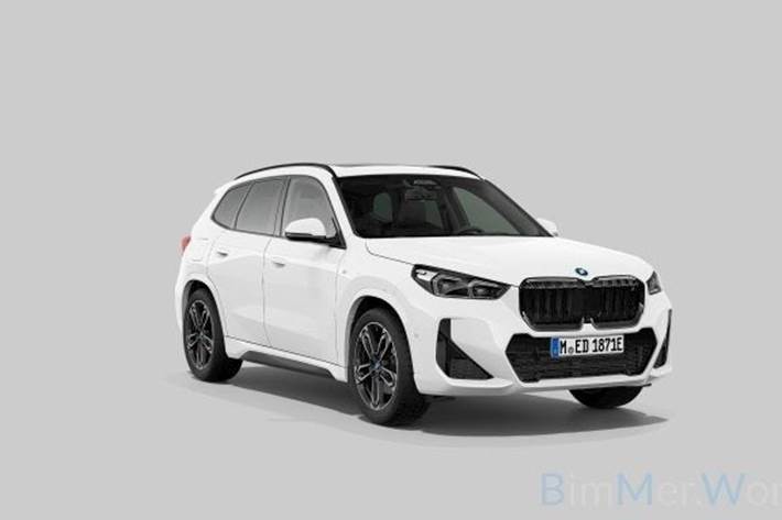 Hvid BMW iX1 fra 2023