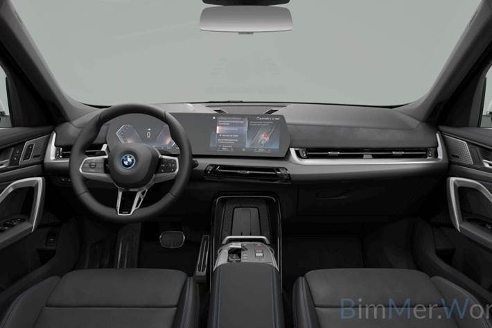 Hvid BMW iX1 fra 2023