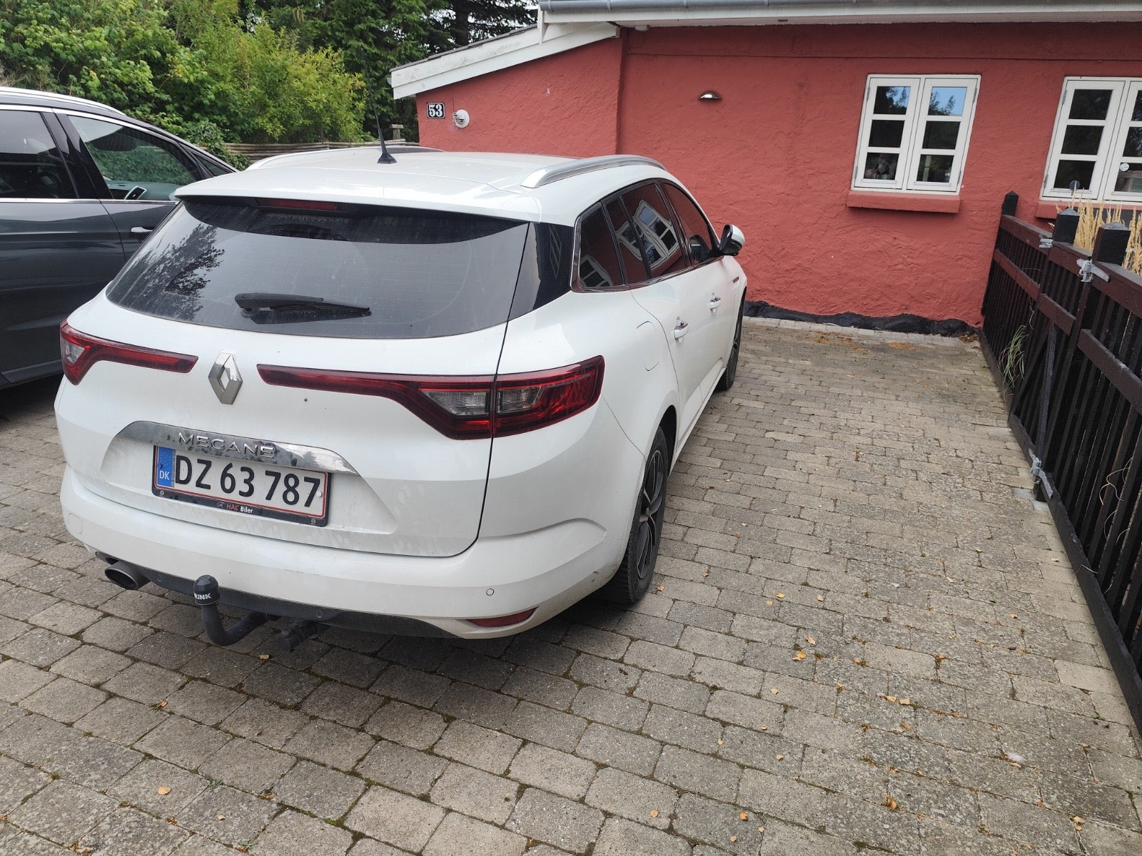 Hvid Renault Megane IV fra 2018