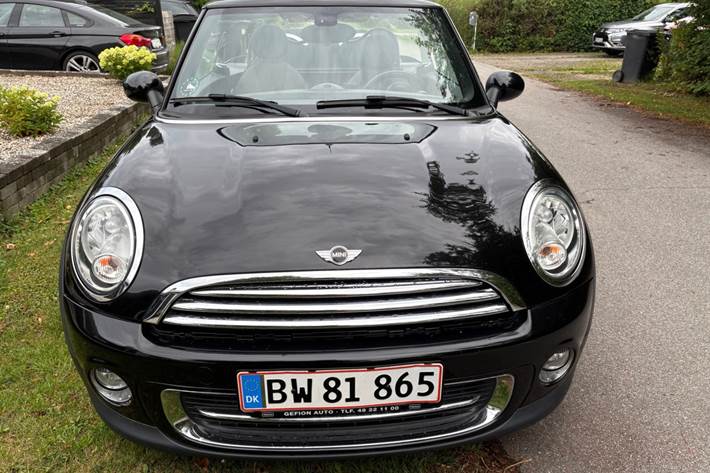 Sort Mini Cooper fra 2013