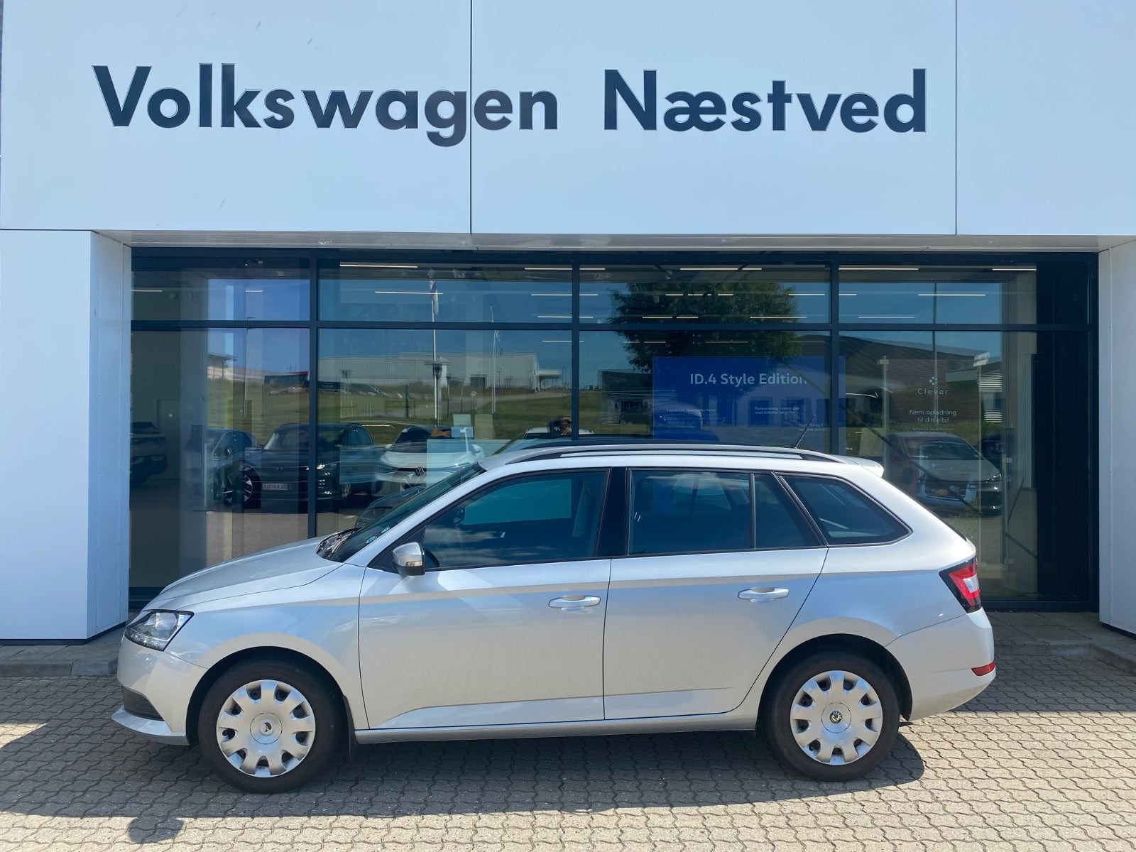 Sølv Skoda Fabia fra 2019
