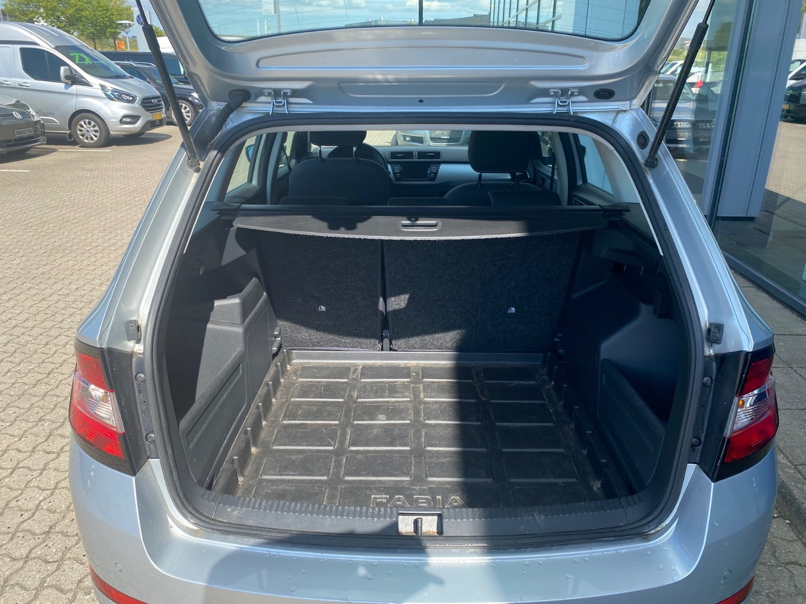 Sølv Skoda Fabia fra 2019