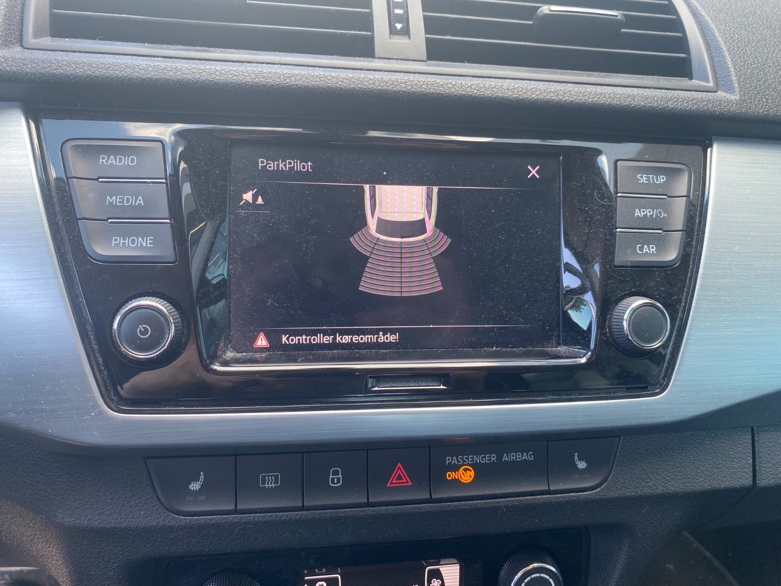 Sølv Skoda Fabia fra 2019