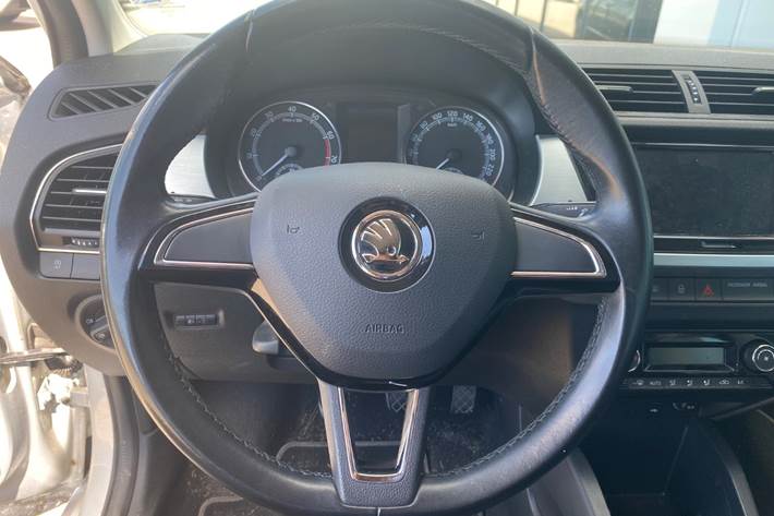 Sølv Skoda Fabia fra 2019