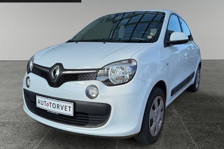 Hvid Renault Twingo fra 2017 set udefra