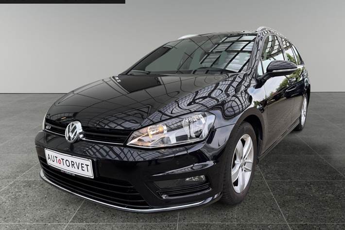 Sort VW Golf VII fra 2017