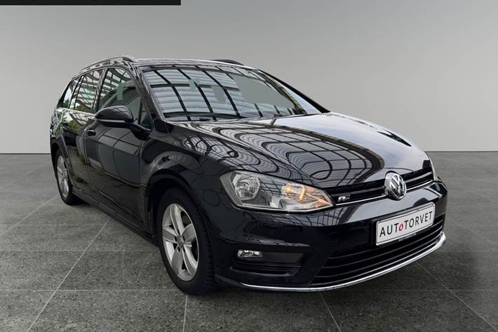 Sort VW Golf VII fra 2017