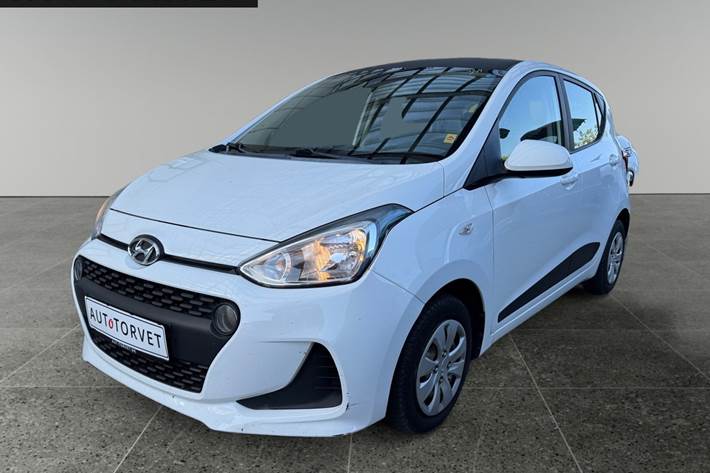 Hvid Hyundai i10 fra 2017