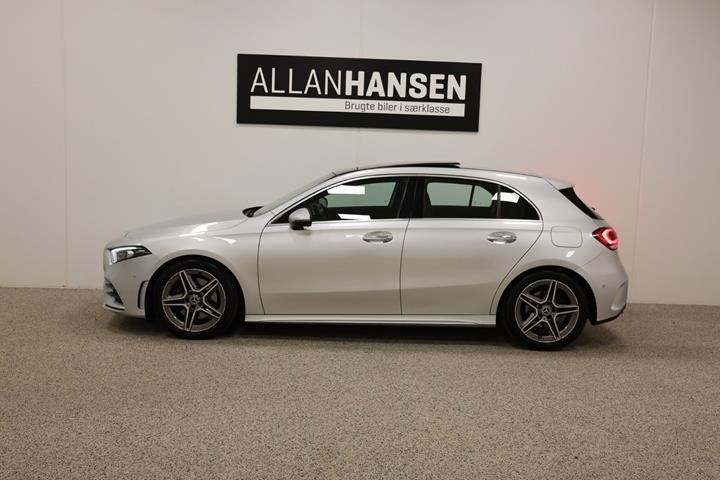 Sølv Mercedes A220 fra 2019