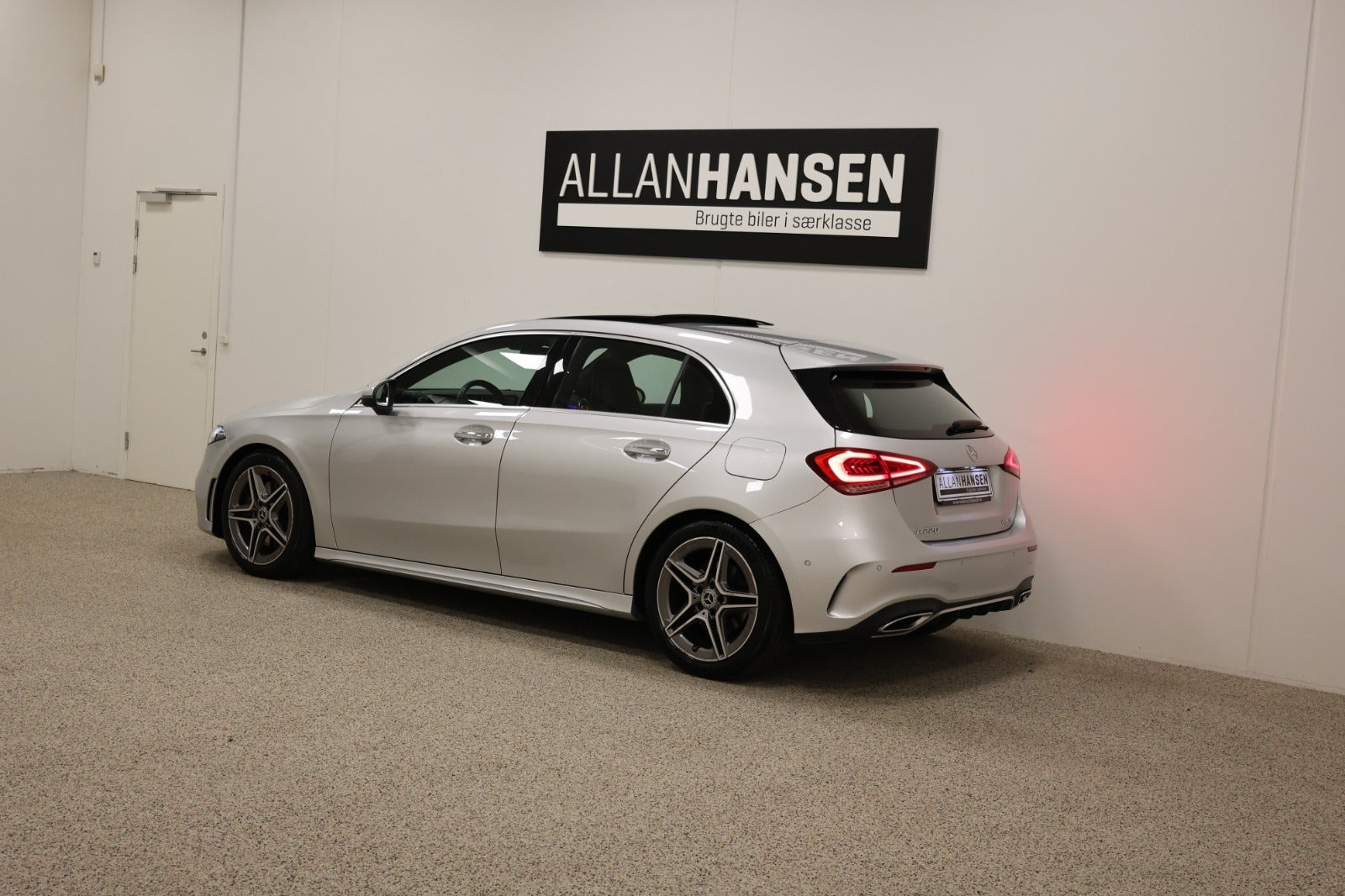 Sølv Mercedes A220 fra 2019