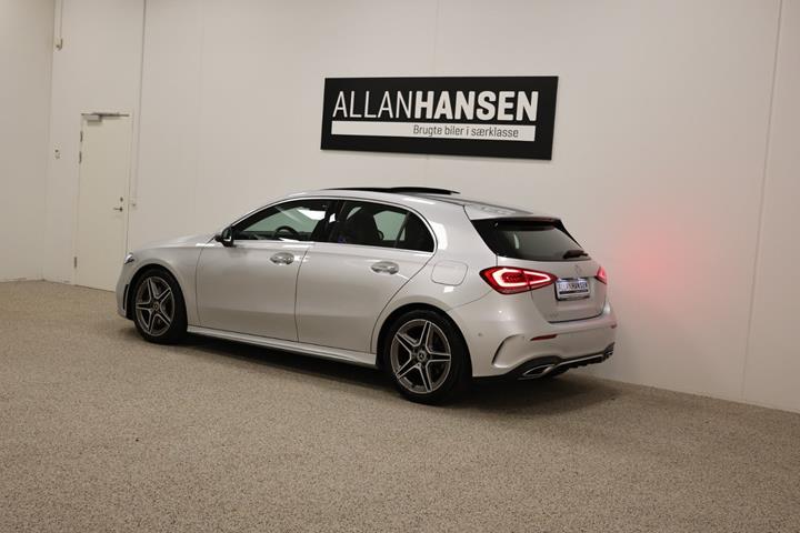 Sølv Mercedes A220 fra 2019