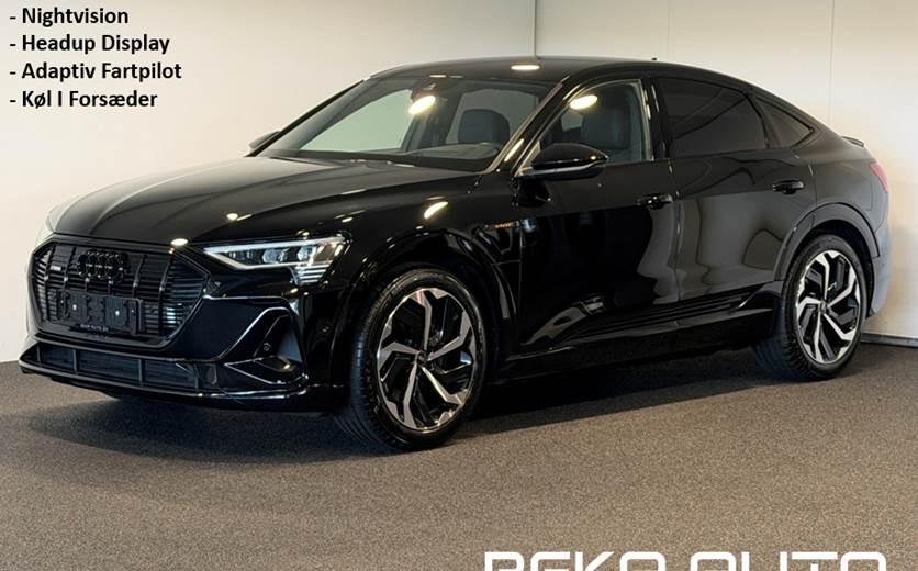 Audi e-tron 55 S-line Sportback quattro