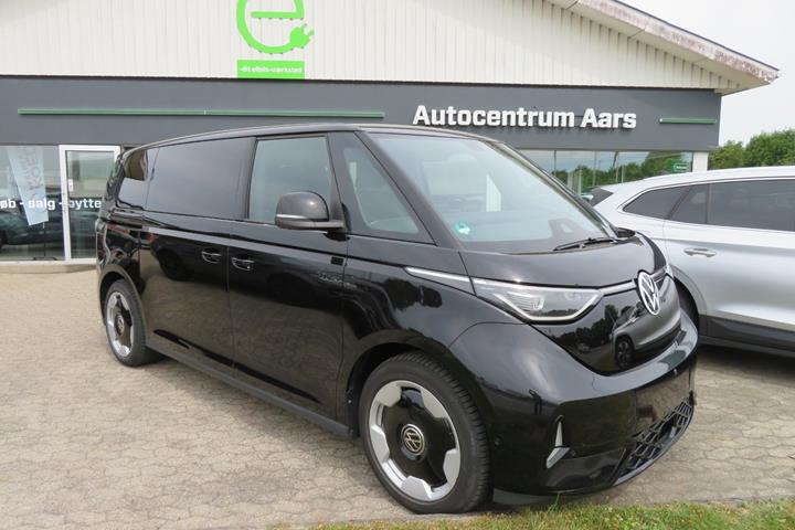 Sort VW ID.Buzz fra 2025 set udefra