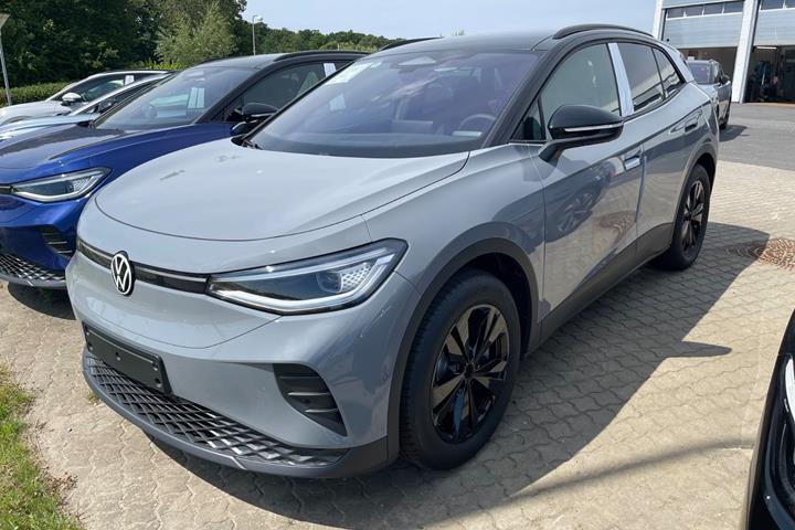 Grå VW ID.4 fra 2027 set udefra