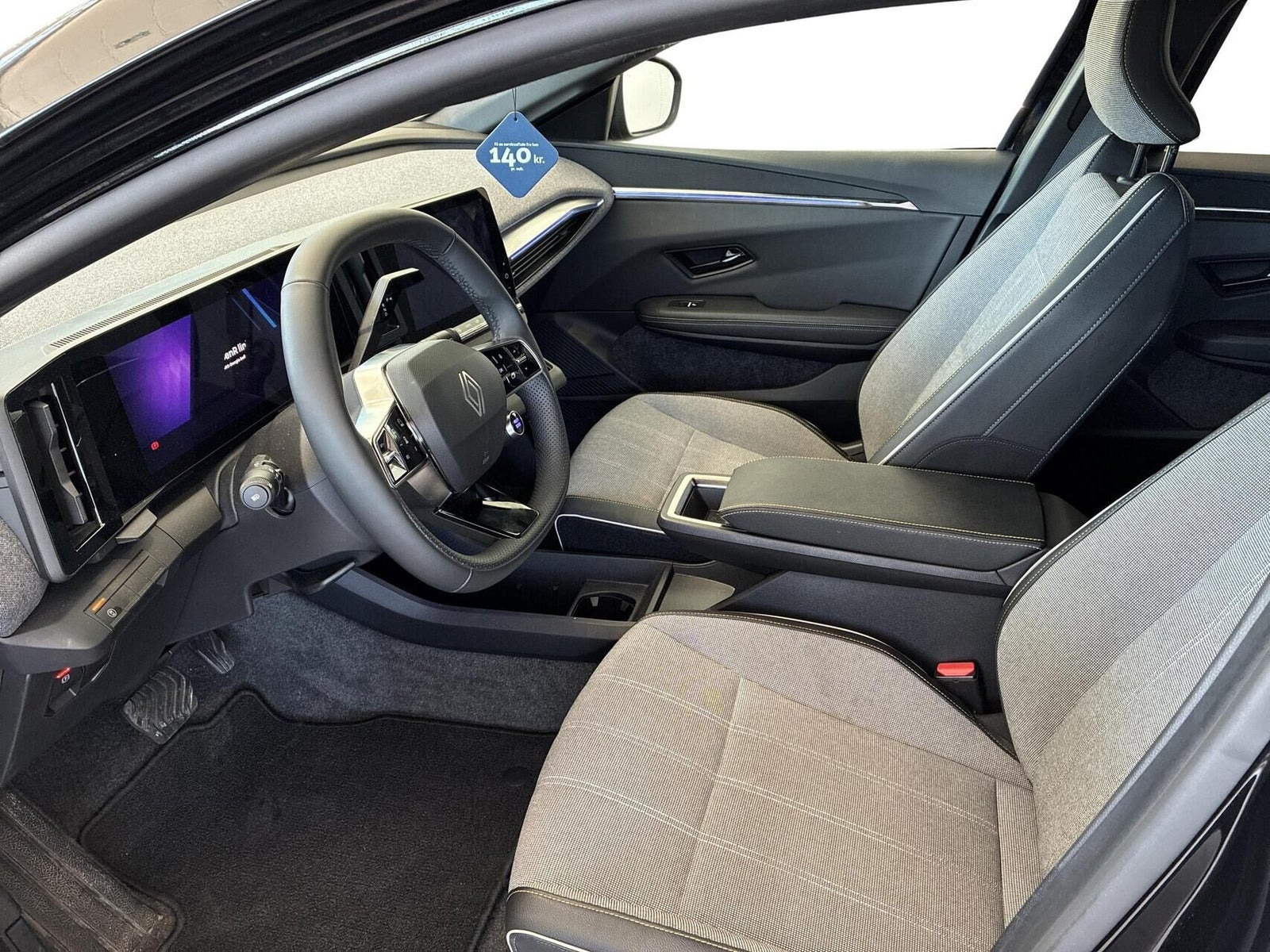 Sort Renault Megane E-Tech fra 2025