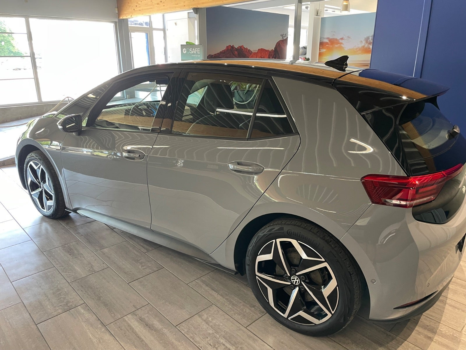 Grå VW ID.3 fra 2023