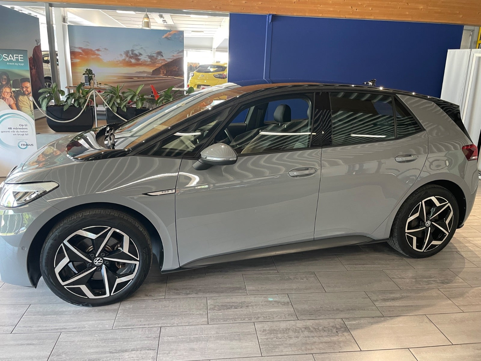 Grå VW ID.3 fra 2023
