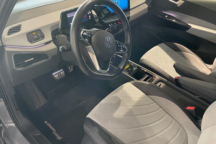 Grå VW ID.3 fra 2023