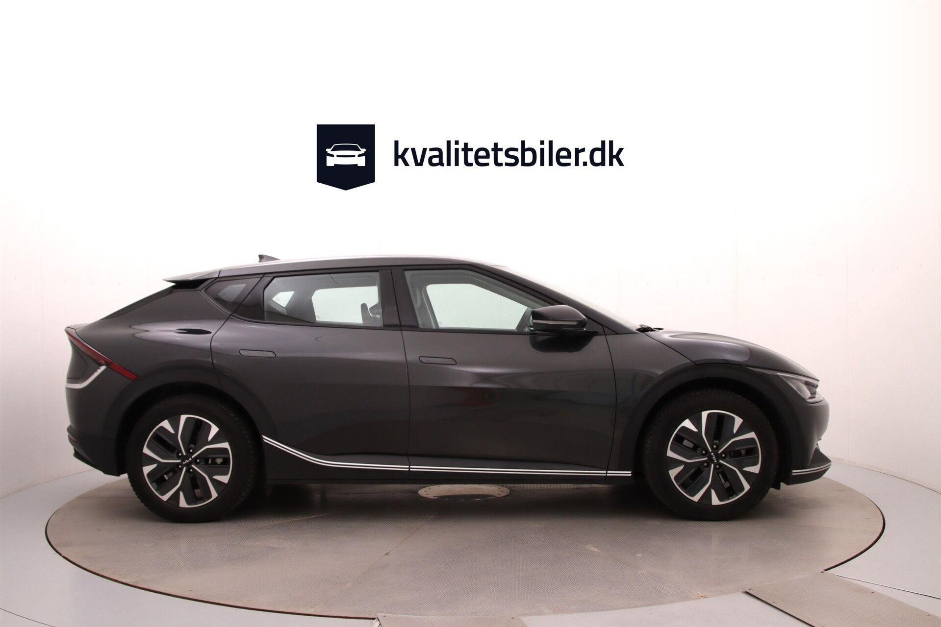 Grå Kia EV6 fra 2023