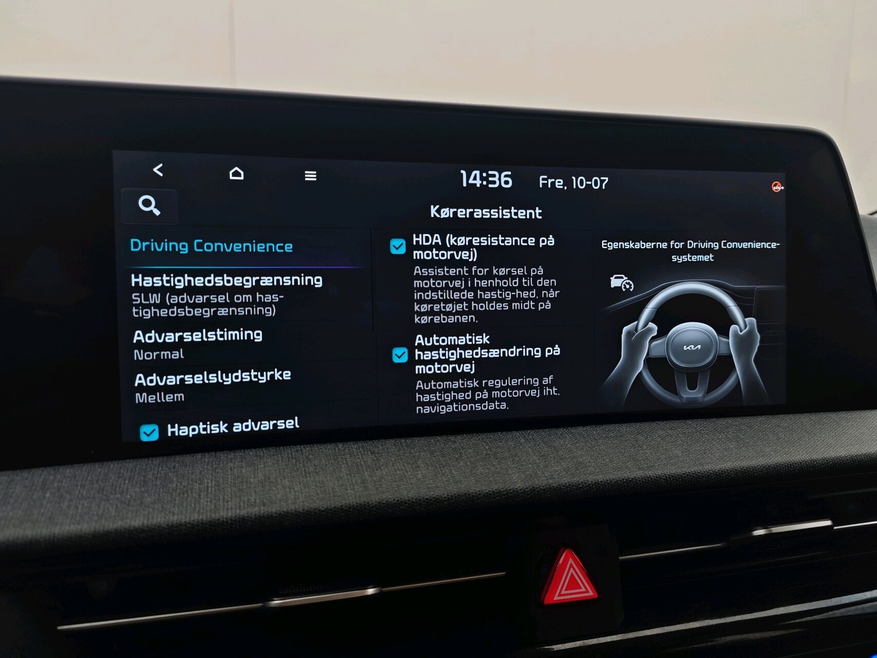 Grå Kia EV6 fra 2023