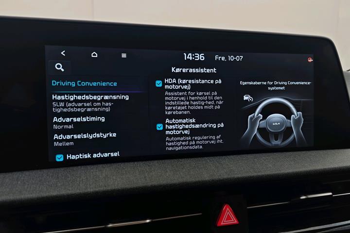 Grå Kia EV6 fra 2023