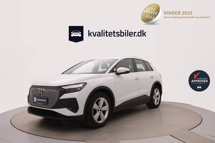 Hvid Audi Q4 fra 2022